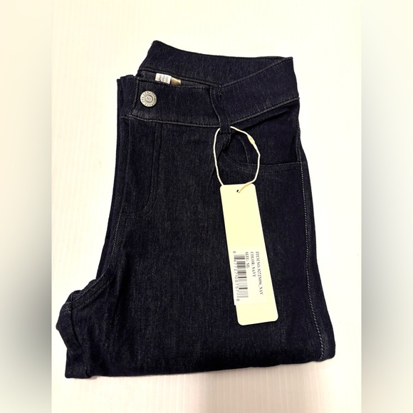 Faded Out 5-Pocket Skinny Jeans - Navy - Picture 5 of 5